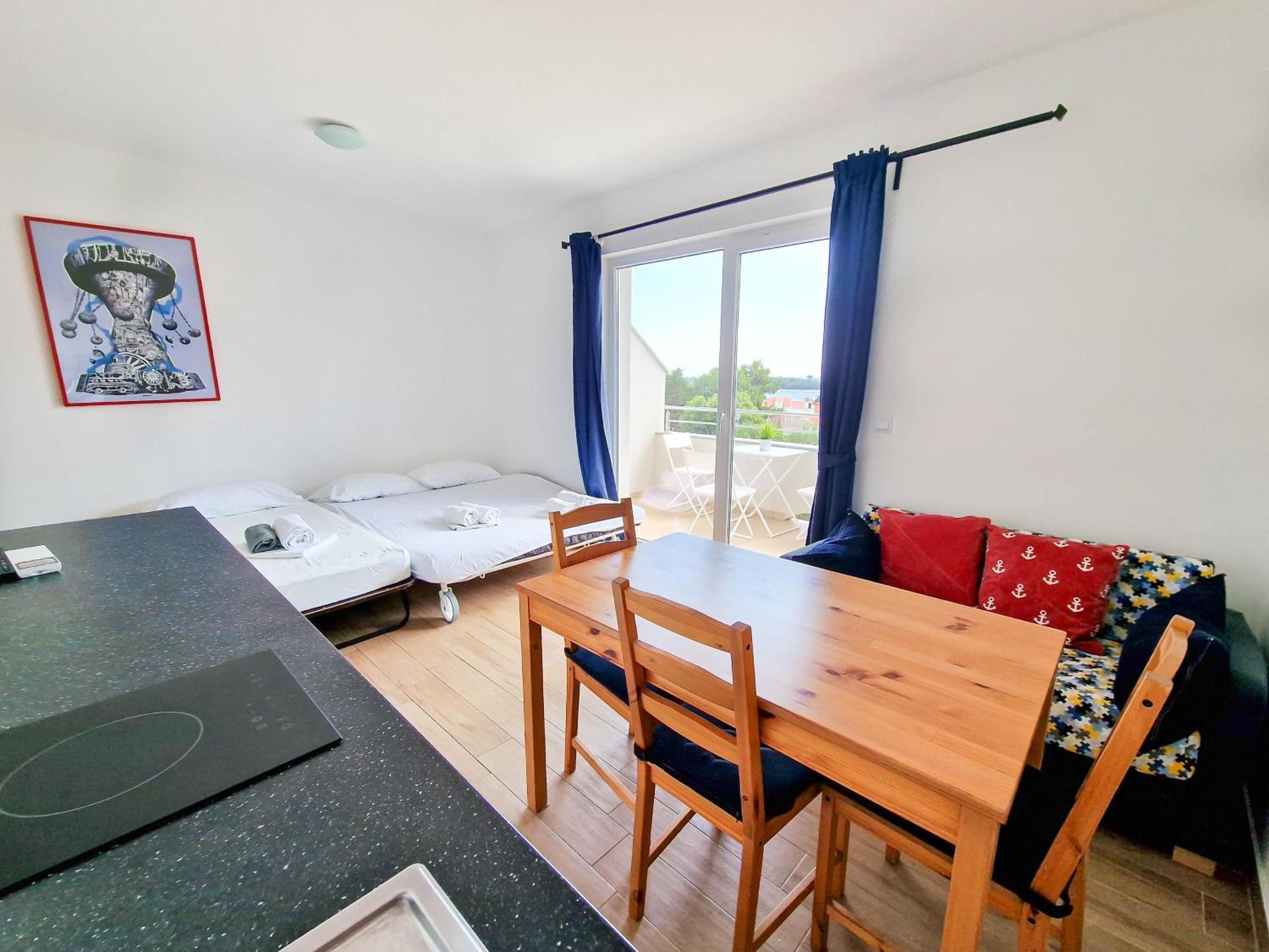 Avada Premium Apartman Novalja Kültér fotó