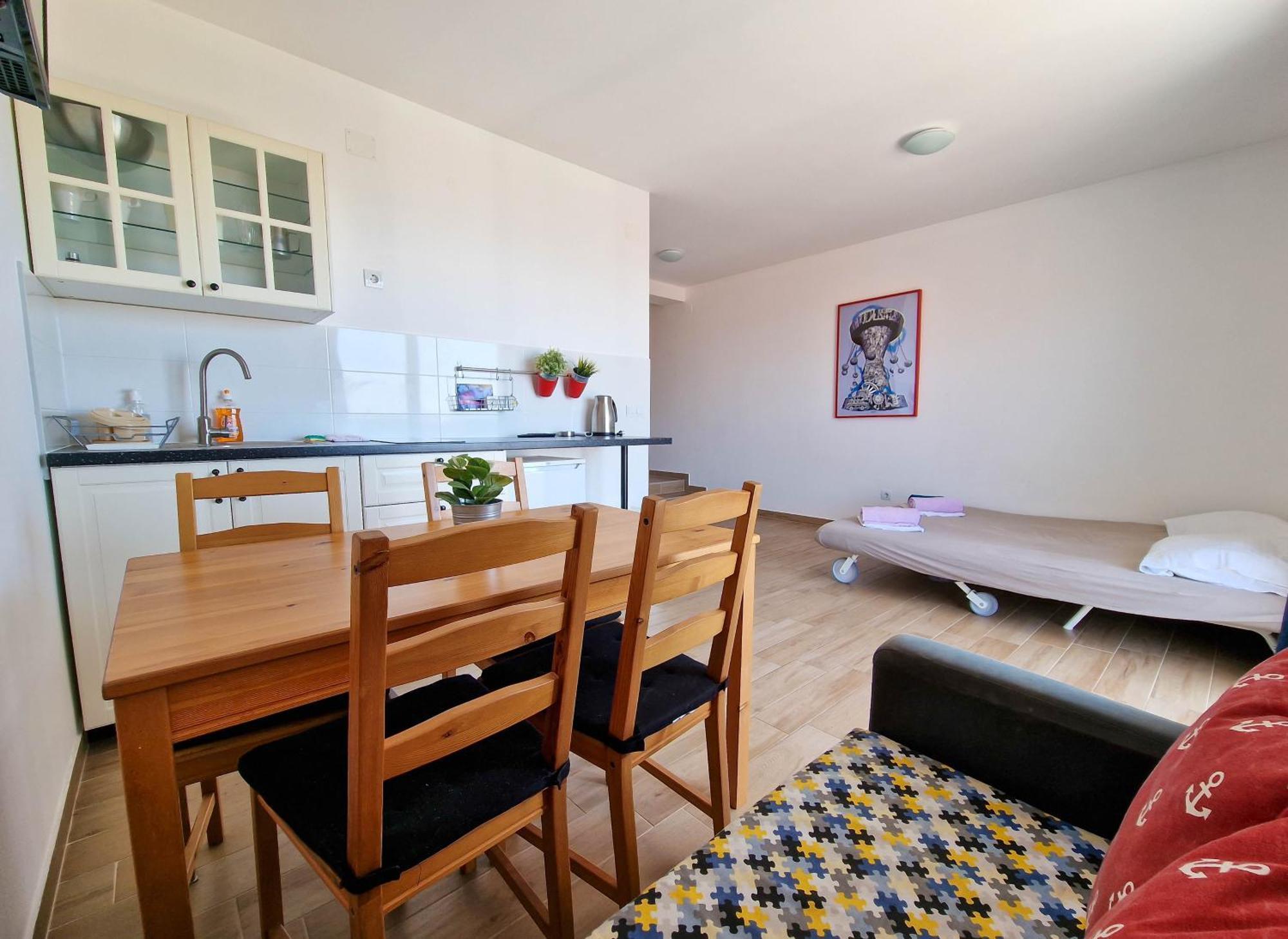 Avada Premium Apartman Novalja Kültér fotó